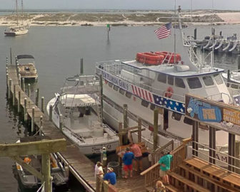 AJ's Dockside Cam in Destin FL
