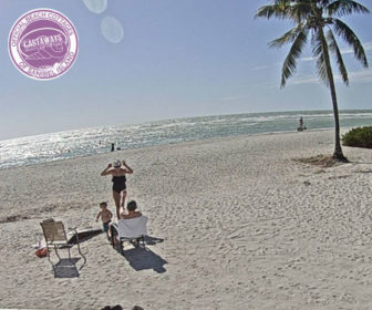 Castaways Cottages Beach Cam, Sanibel Island, FL