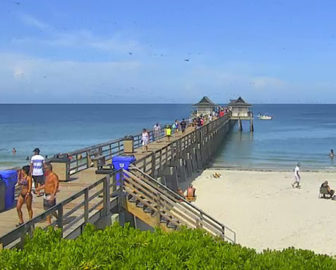 Naples Pier Live Webcam in Florida