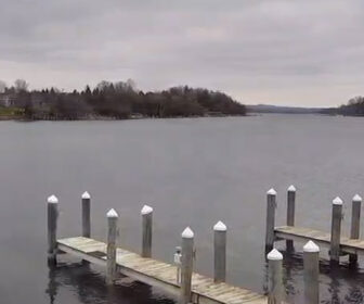 Charlevoix Ferry Cam, Lake Michigan in Ironton, MI